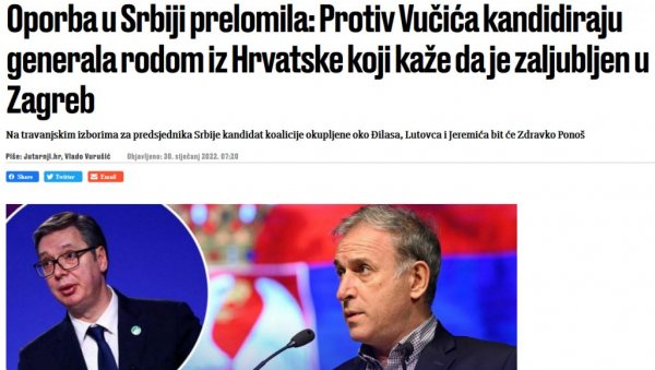 ХРВАТИ СЕ РАДУЈУ ПОНОШУ: Ликују због најављене кандидатуре за председника ХРВАТИ СЕ РАДУЈУ ПОНОШУ: Ликују због најављене кандидатуре за председника