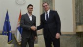 VUČIĆ O ĐOKOVIĆU: Imamo odlične odnose