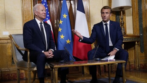 MAKRON PREDLOŽIO SLANJE TRUPA, BAJDEN NI DA ČUJE: Detalji razgovora francuskog i američkog predsednika MAKRON PREDLOŽIO SLANJE TRUPA, BAJDEN NI DA ČUJE: Detalji razgovora francuskog i američkog predsednika