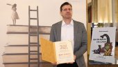 KAO BEKET ZA NAJMLAĐE: Dejan Aleksić prvi laureat priznanja Dušan Radović KAO BEKET ZA NAJMLAĐE: Dejan Aleksić prvi laureat priznanja Dušan Radović