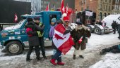 NASTAVLJENI PROTESTI U KANADI: Jedna osoba uhapšena na blokiranom mostu NASTAVLJENI PROTESTI U KANADI: Jedna osoba uhapšena na blokiranom mostu