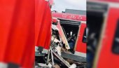 STRAVIČAN SUDAR VOZOVA KOD MINHENA: Poginula jedna osoba, čak 40 povređenih STRAVIČAN SUDAR VOZOVA KOD MINHENA: Poginula jedna osoba, čak 40 povređenih