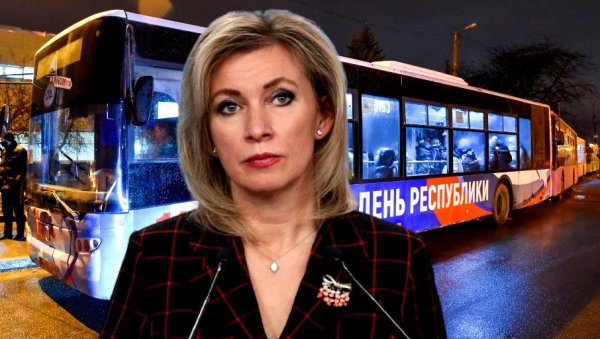 ОГЛАСИЛА СЕ МАРИЈА ЗАХАРОВА: Очекивана реакција Запада - лагали су и наставиће да лажу ОГЛАСИЛА СЕ МАРИЈА ЗАХАРОВА: Очекивана реакција Запада - лагали су и наставиће да лажу