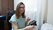 ULTRAZVUK BEBE IZVEZE U SLIKU: Kikinđanka Branislava Jankov posao pravnika u Tužilaštvu zamenila izradom goblena sa nesvakidašnjim motivom