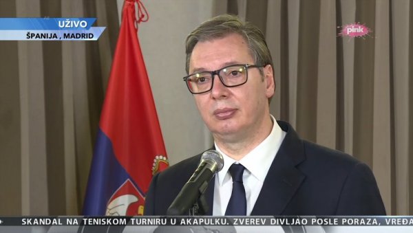 ОДГОВОР У НАРЕДНИХ 48 САТИ: Вучић о притисцима на Србију да уведе санкције Русији ОДГОВОР У НАРЕДНИХ 48 САТИ: Вучић о притисцима на Србију да уведе санкције Русији