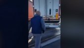 ПРЕРЕЗАЋЕМО ВАМ ГРКЉАН: Украјински националисти кренули у лов на руске камионџије у Европи (ВИДЕО)
