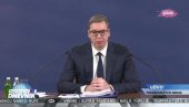 У ДОБРОМ НАМ ЈЕ СТАЊУ ЗЕМЉА: Вучић поручио - Не смеју наша деца никад више у склоништа У ДОБРОМ НАМ ЈЕ СТАЊУ ЗЕМЉА: Вучић поручио - Не смеју наша деца никад више у склоништа
