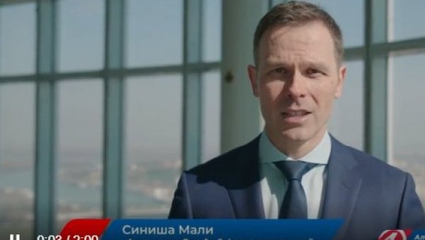 СИНИША МАЛИ ПОРУЧИО: Као што смо изградили Београд на води, тако градимо и нашу Србију! (ВИДЕО) СИНИША МАЛИ ПОРУЧИО: Као што смо изградили Београд на води, тако градимо и нашу Србију! (ВИДЕО)