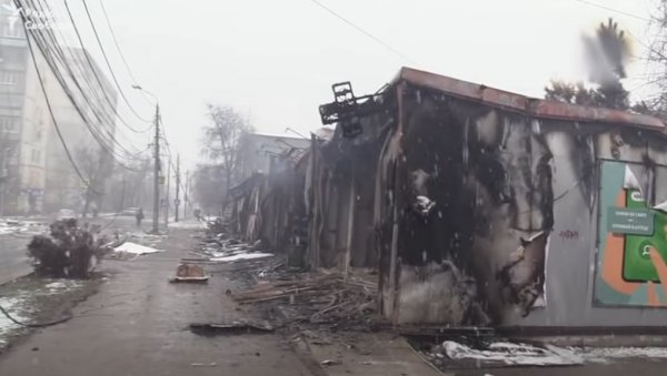 ОТРКИВЕНИ ЗЛОЧИНИ НАЦИСТА У МАРИУПОЉУ: Руска војска у подрумима пронашла тела зверски мучених цивила ОТРКИВЕНИ ЗЛОЧИНИ НАЦИСТА У МАРИУПОЉУ: Руска војска у подрумима пронашла тела зверски мучених цивила