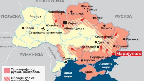 ТРЕНУТНА СИТУАЦИЈА НА ФРОНТУ: Жестоке борбе у Донбасу, чека се достизање позиција за Фазу 2 ТРЕНУТНА СИТУАЦИЈА НА ФРОНТУ: Жестоке борбе у Донбасу, чека се достизање позиција за Фазу 2