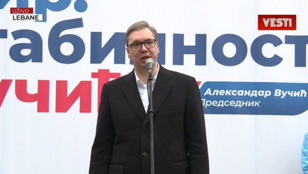 ВУЧИЋ ИЗ ЛЕБАНА: Морамо да разумемо своју позицију у свету и да сачувамо мир (ФОТО) ВУЧИЋ ИЗ ЛЕБАНА: Морамо да разумемо своју позицију у свету и да сачувамо мир (ФОТО)