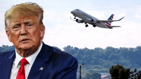 ОТКАЗАО МОТОР НА ТРАМПОВОМ АВИОНУ! Принудно слетање у Њу Орлеансу, бивши председник био у летелици ОТКАЗАО МОТОР НА ТРАМПОВОМ АВИОНУ! Принудно слетање у Њу Орлеансу, бивши председник био у летелици