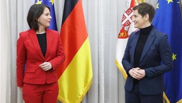 АНА БРНАБИЋ СЕ САСТАЛА СА НЕМАЧКОМ МИНИСТАРКОМ: Немачка кључан партнер Србије АНА БРНАБИЋ СЕ САСТАЛА СА НЕМАЧКОМ МИНИСТАРКОМ: Немачка кључан партнер Србије