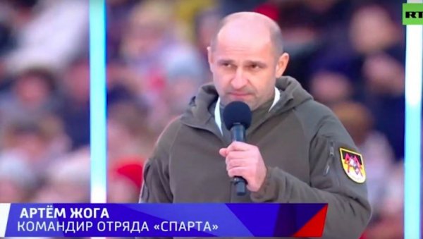 ОТАЦ ХЕРОЈА РУСИЈЕ ГОВОРИО НА ЛУЖЊИКИЈУ: Имамо само један сан - да ослободимо земљу од нациста! (ВИДЕО) ОТАЦ ХЕРОЈА РУСИЈЕ ГОВОРИО НА ЛУЖЊИКИЈУ: Имамо само један сан - да ослободимо земљу од нациста! (ВИДЕО)