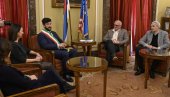 VIĆENCA SE BRATIMI SA BEOGRADOM: Prvi čovek italijanske opštine u Starom dvoru VIĆENCA SE BRATIMI SA BEOGRADOM: Prvi čovek italijanske opštine u Starom dvoru