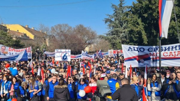 ВУЧИЋ У КИКИНДИ: Србија је довољно паметна, уверен сам да ћемо успети да сачувамо мир (ФОТО/ВИДЕО) ВУЧИЋ У КИКИНДИ: Србија је довољно паметна, уверен сам да ћемо успети да сачувамо мир (ФОТО/ВИДЕО)