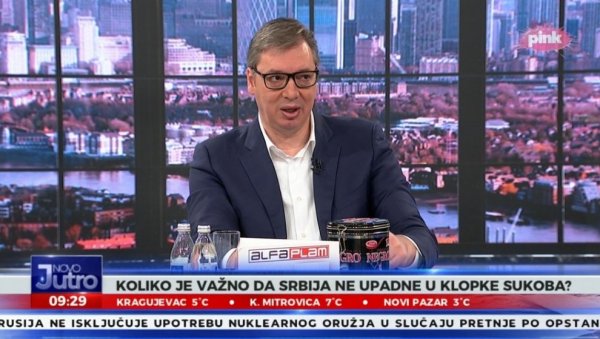 ХРАНЕ ЗА НАШ НАРОД УВЕК МОРА БИТИ: Председник Вучић одговорио на забринутост грађана ХРАНЕ ЗА НАШ НАРОД УВЕК МОРА БИТИ: Председник Вучић одговорио на забринутост грађана