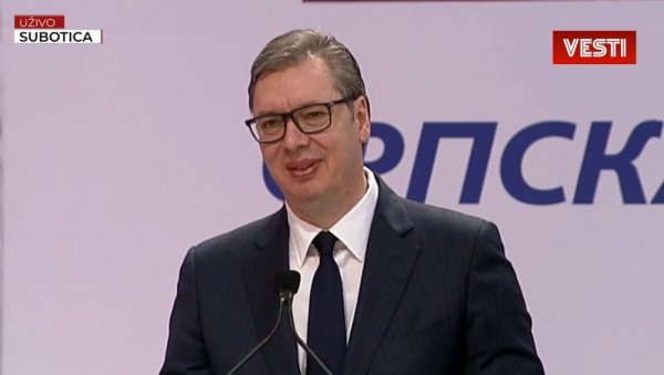 ВУЧИЋ У СУБОТИЦИ: Заједно стварамо будућност пристојне и модерне Србије (ФОТО/ВИДЕО) ВУЧИЋ У СУБОТИЦИ: Заједно стварамо будућност пристојне и модерне Србије (ФОТО/ВИДЕО)