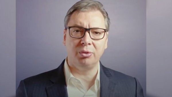 ВУЧИЋ ПОЗВАО ГРАЂАНЕ ДА ИЗАЂУ НА ИЗБОРЕ: Да се боримо заједнички и са великим успехом за нашу Србију (ВИДЕО) ВУЧИЋ ПОЗВАО ГРАЂАНЕ ДА ИЗАЂУ НА ИЗБОРЕ: Да се боримо заједнички и са великим успехом за нашу Србију (ВИДЕО)