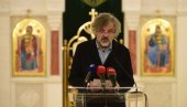 ЧОВЕКОВО ЈЕ ДА СЕ БРАНИ И ДА ПРИПАДА СВОЈОЈ КУЛТУРИ: Емиру Кустурици свечано уручена Светосавска повеља ЧОВЕКОВО ЈЕ ДА СЕ БРАНИ И ДА ПРИПАДА СВОЈОЈ КУЛТУРИ: Емиру Кустурици свечано уручена Светосавска повеља