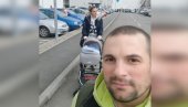 НИЈЕ МУ СЕ ИШЛО, МОЛИО ШEФА ЗА СЛОБОДАН ДАН: Рудар Бојан Стајић (34) пре одласка на посао дан провео са супругом и сином