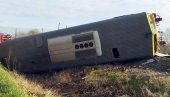 ПОСЛЕ СУДАРА ВОЗ СЛЕТЕО У ЈАРАК: Детаљи стравичне несреће у Мађарској (ФОТО) ПОСЛЕ СУДАРА ВОЗ СЛЕТЕО У ЈАРАК: Детаљи стравичне несреће у Мађарској (ФОТО)