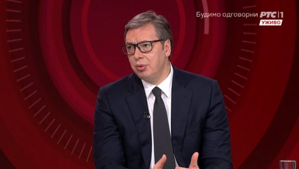 ВУЧИЋ НА РТС: Председник о изборима, украјинској кризи и притисцима на Србију ВУЧИЋ НА РТС: Председник о изборима, украјинској кризи и притисцима на Србију