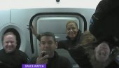 ПРВИ ПРИВАТНИ АСТРОНАУТИ ОДЛЕТЕЛИ У СВЕМИР: Капсула Кру Драгон транспортована у орбиту (ВИДЕО)