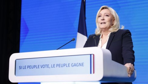 NEĆEMO FORMIRATI VLADU BEZ APSOLUTNE VEĆINE Le Pen: Ne možemo da prihvatimo odlazak u vladu, ako ne možemo da delujemo NEĆEMO FORMIRATI VLADU BEZ APSOLUTNE VEĆINE Le Pen: Ne možemo da prihvatimo odlazak u vladu, ako ne možemo da delujemo