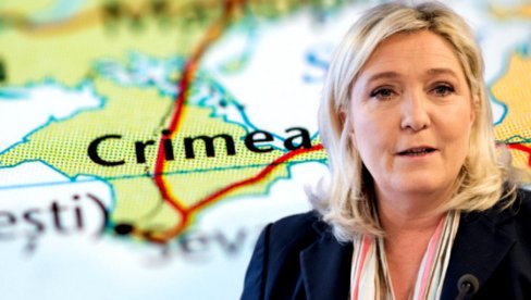 PITANJE KRIMA JE REŠENO, NEMA VEZE SA RATOM: Marin Le Pen čvrsto pri svom stavu - Poluostrvo je rusko PITANJE KRIMA JE REŠENO, NEMA VEZE SA RATOM: Marin Le Pen čvrsto pri svom stavu - Poluostrvo je rusko