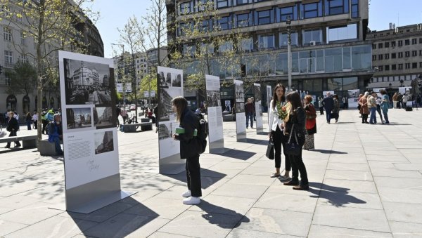 ФОТОГРАФИЈЕ РАТНОГ БЕОГРАДА: Изложба на Тргу републике ФОТОГРАФИЈЕ РАТНОГ БЕОГРАДА: Изложба на Тргу републике