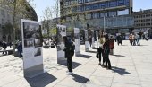 FOTOGRAFIJE RATNOG BEOGRADA: Izložba na Trgu republike