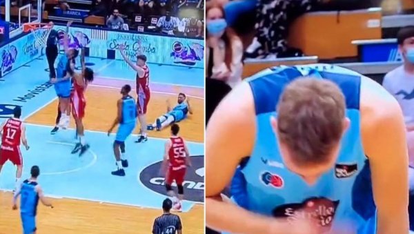 УЗНЕМИРУЈУЋЕ: Босански репрезентативац морао хитно на операцију (ВИДЕО) УЗНЕМИРУЈУЋЕ: Босански репрезентативац морао хитно на операцију (ВИДЕО)