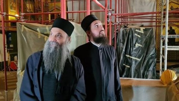 ПАТРИЈАРХ ПОРФИРИЈЕ У ЗАГРЕБУ: Радујем се што ће црква, ускоро, заблистати у пуном сјају и бити као нова ПАТРИЈАРХ ПОРФИРИЈЕ У ЗАГРЕБУ: Радујем се што ће црква, ускоро, заблистати у пуном сјају и бити као нова