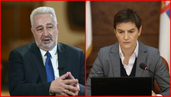 КРИВОКАПИЋ НАПАО АНУ БРНАБИЋ: После низа неистина које је изнео о набавкама брашна, поново ударио на Србију! КРИВОКАПИЋ НАПАО АНУ БРНАБИЋ: После низа неистина које је изнео о набавкама брашна, поново ударио на Србију!
