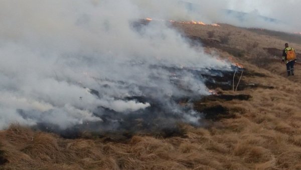 ОПАСНОСТ ОД ПОЖАРА: Због паљења стрњике без подстицаја две године