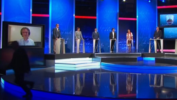 ХАОС НА ТЕЛЕВИЗИЈСКОМ СУЧЕЉАВАЊУ СЛОВЕНАЧКИХ СТРАНАКА: Словенци у недељу излазе на биралишта (ВИДЕО) ХАОС НА ТЕЛЕВИЗИЈСКОМ СУЧЕЉАВАЊУ СЛОВЕНАЧКИХ СТРАНАКА: Словенци у недељу излазе на биралишта (ВИДЕО)