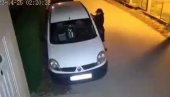 ŽENA USRED NOĆI OBILA AUTOMOBIL U BORČI: Siguronosne kamere snimile sve (VIDEO)