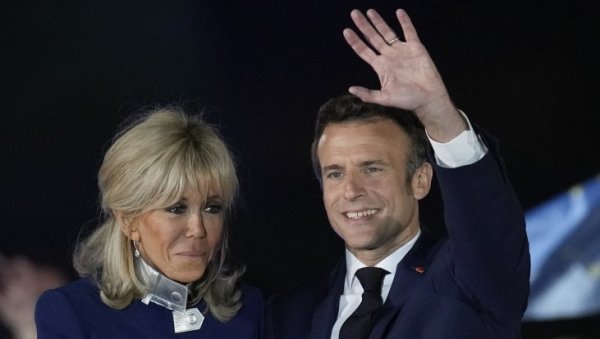 ТРИЈУМФ У ДУБОКО ПОДЕЉЕНОЈ ЗЕМЉИ: Иако је освојио нови мандат, можда Макрон неће моћи фактички да влада, све зависи од избора у јуну ТРИЈУМФ У ДУБОКО ПОДЕЉЕНОЈ ЗЕМЉИ: Иако је освојио нови мандат, можда Макрон неће моћи фактички да влада, све зависи од избора у јуну