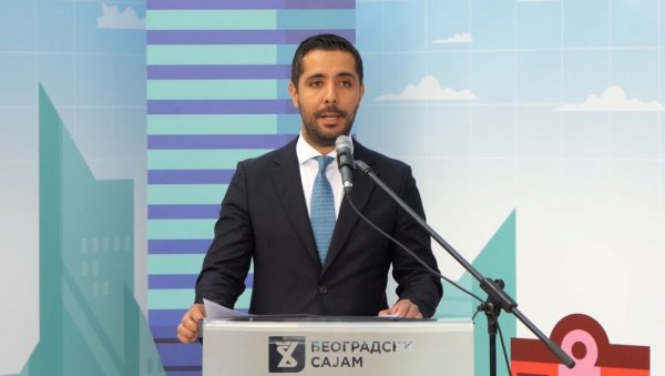 МИНИСТАР МОМИРОВИЋ ОТВОРИО 46. МЕЂУНАРОДНИ САЈАМ ГРАЂЕВИНАРСТВА SEEBBE: Модерни и еколошки одрживи грађевински пројекти су будућност Србије МИНИСТАР МОМИРОВИЋ ОТВОРИО 46. МЕЂУНАРОДНИ САЈАМ ГРАЂЕВИНАРСТВА SEEBBE: Модерни и еколошки одрживи грађевински пројекти су будућност Србије