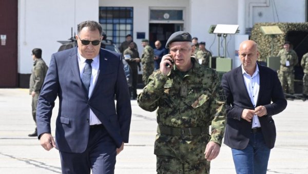 ДОДИК ПОРУЧИО: Војска Србије може успешно да одбрани српски народ ДОДИК ПОРУЧИО: Војска Србије може успешно да одбрани српски народ