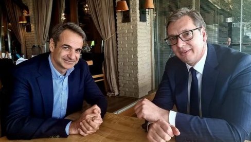 SRBIJO, HVALA TI: Micotakis se zahvalio srpskim vatrogascima i predsedniku Vučiću