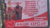 ZLATNI HEROJI NA BILBORDU: Žitelji Savinog Sela zahvalni sugrađanima Jarmili Činčurak i Milanu Simiću