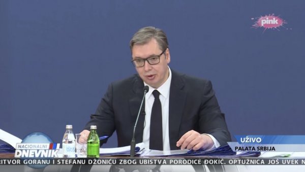 ВУЧИЋ: Моја порука свима је да ће Србија бити снажније на европском путу ВУЧИЋ: Моја порука свима је да ће Србија бити снажније на европском путу