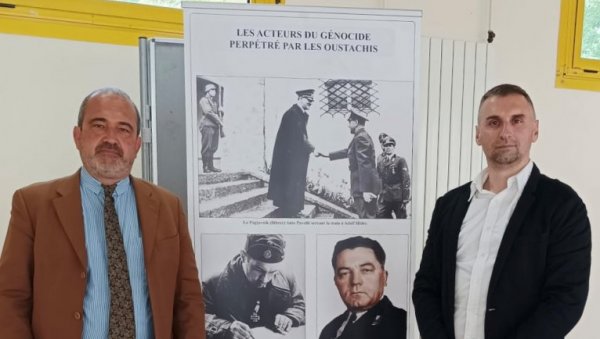 НЕ ЗАБОРАВИТИ ГЕНОЦИД У НДХ: Француски историчар Труд, за Новости, о изложби у дрансију, поводом дана победе НЕ ЗАБОРАВИТИ ГЕНОЦИД У НДХ: Француски историчар Труд, за Новости, о изложби у дрансију, поводом дана победе