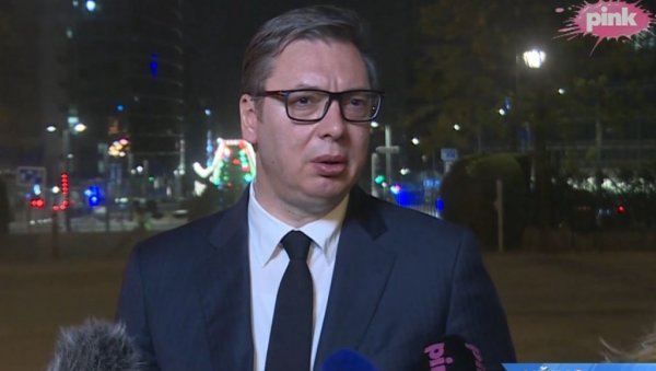 ВУЧИЋ О НАЈАВАМА ПРИШТИНЕ ДА ЋЕ АПЛИЦИРАТИ ЗА ЧЛАНСТВО У САВЕТУ ЕВРОПЕ: Реаговаћемо политички, неће моћи тако лако да нас сломе ВУЧИЋ О НАЈАВАМА ПРИШТИНЕ ДА ЋЕ АПЛИЦИРАТИ ЗА ЧЛАНСТВО У САВЕТУ ЕВРОПЕ: Реаговаћемо политички, неће моћи тако лако да нас сломе