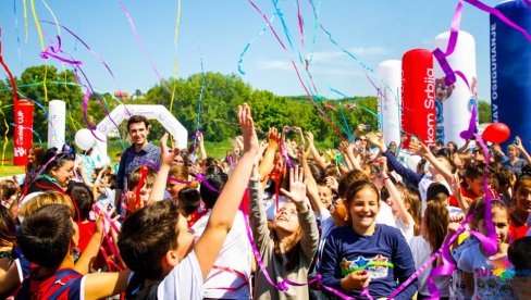 SPORTSKE IGRE MLADIH: Deca uživala u igri SPORTSKE IGRE MLADIH: Deca uživala u igri