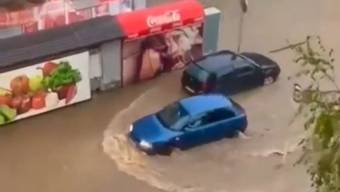 NEVREME U PRIBOJU: Potopljene saobraćajnice NEVREME U PRIBOJU: Potopljene saobraćajnice