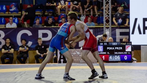 TROFEJ BEOGRADA: Takmičenje u rvanju grčko-rimskim stilom za kadete TROFEJ BEOGRADA: Takmičenje u rvanju grčko-rimskim stilom za kadete