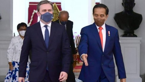 SELAKOVIĆ SA PREDSEDNIKOM INDONEZIJE: Još jednom afirmisana podrška teritorijalnom integritetu i suverenitetu Srbije SELAKOVIĆ SA PREDSEDNIKOM INDONEZIJE: Još jednom afirmisana podrška teritorijalnom integritetu i suverenitetu Srbije